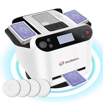 自動シャッフルマシーン Amazon | 自動トランプ シャッフラー 電池式 カード シャッフル